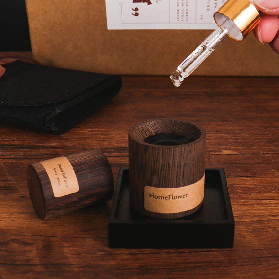 Fragrance Home Decor - Black walnut essential oil diffuser, indoor