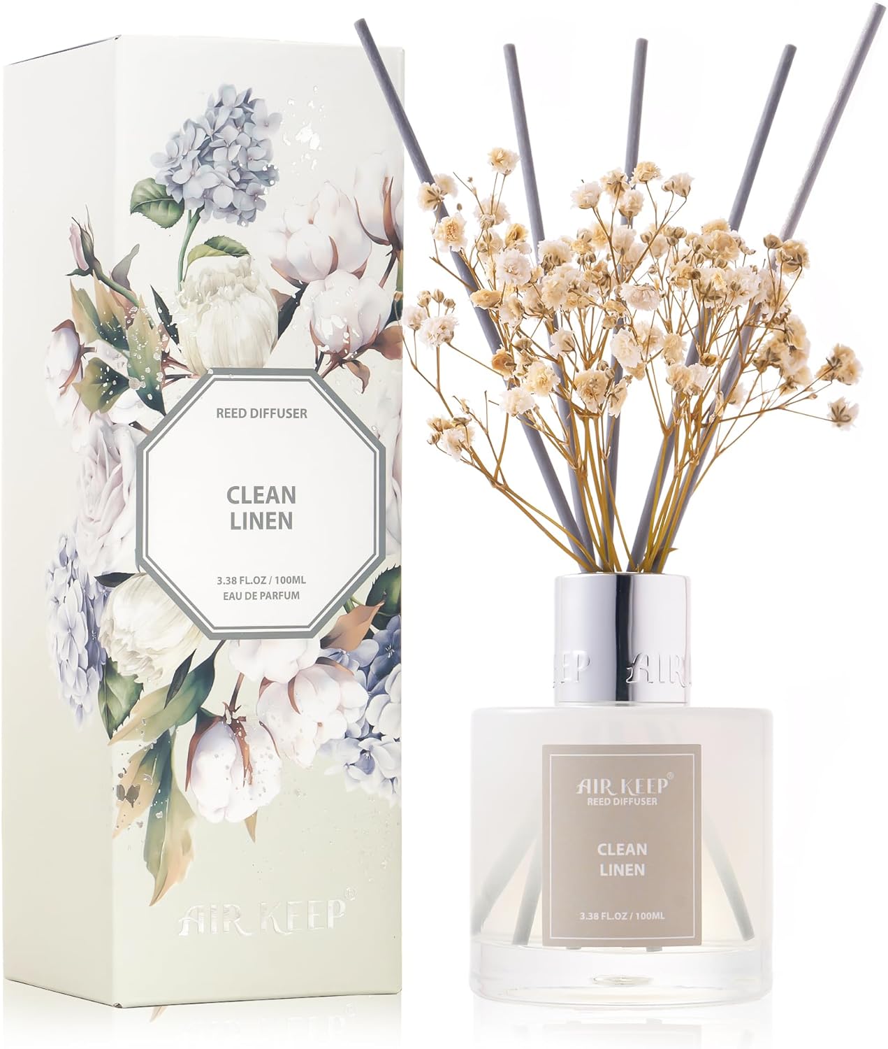 Home Fragrance Set - Reed Diffuser Set, 3.38 fl oz