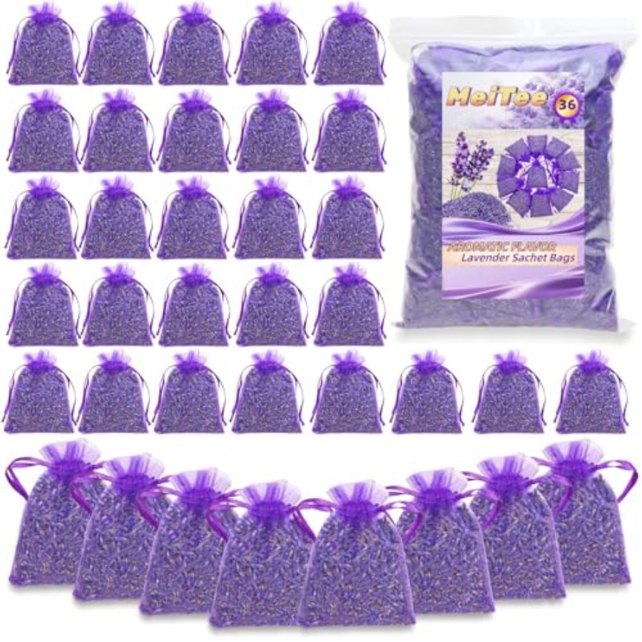 Home Fragrance In French - 36 Pack Lavender Sachet Bags -