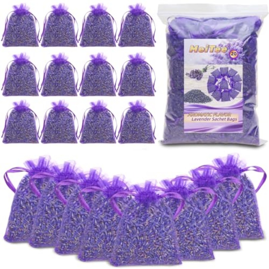 20 Pack Lavender Sachet Bags - - Home Fragrance In French 리뷰 및 가격