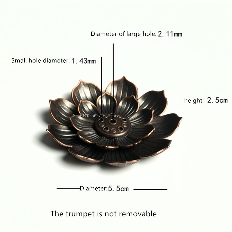 Alloy Line Incense Burner Lotu - Home Fragrance Incense 리뷰 및 가격