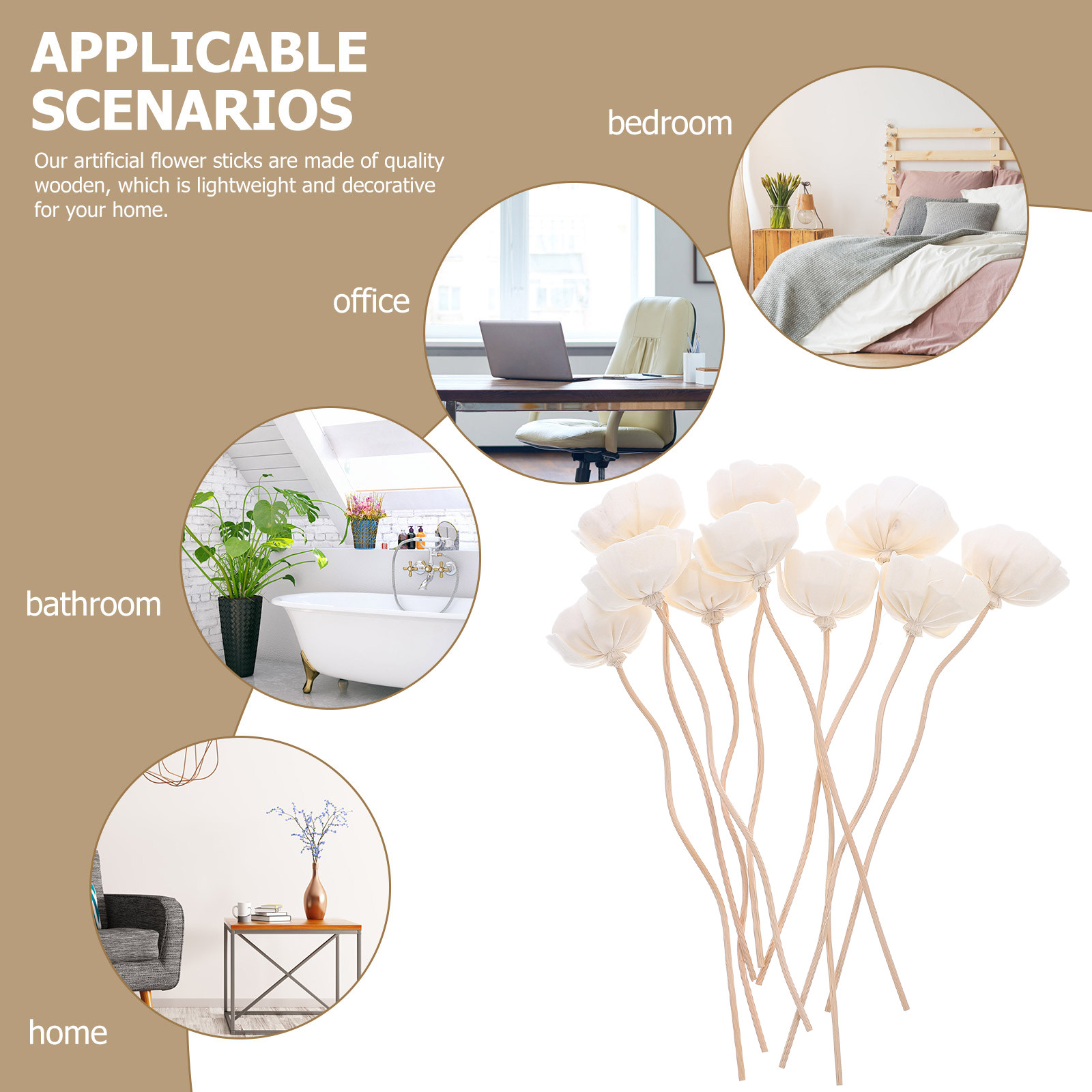 10pcs Rattan Diffuser Sticks A - Home Fragrance Set 리뷰 및 가격