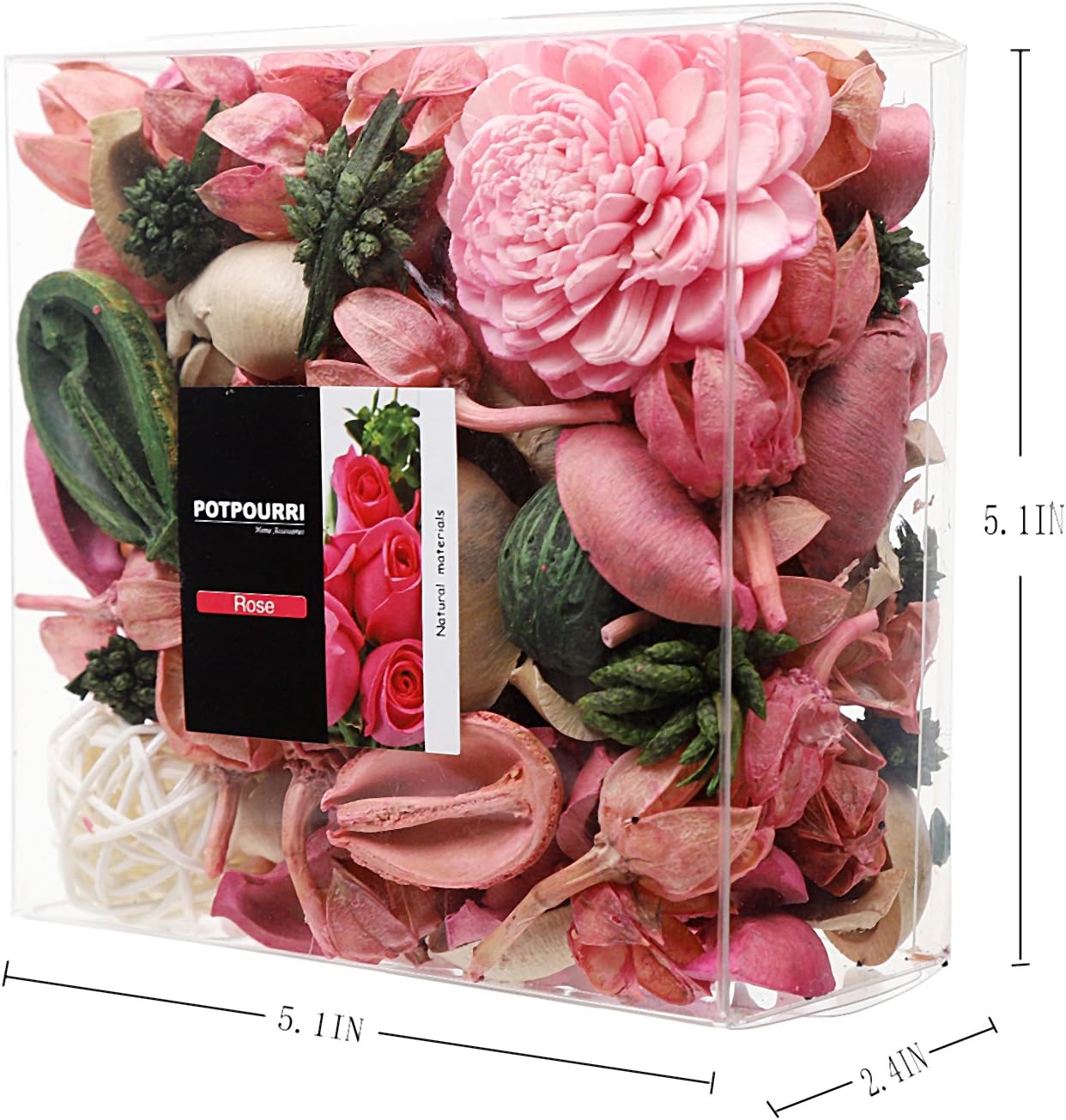 Rose Scented Potpourri Bowl Fi - Fragrance Home Decor 리뷰 및 가격