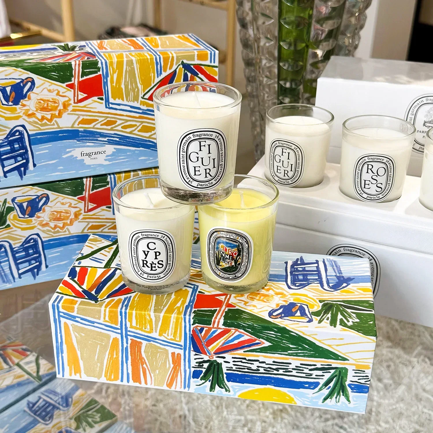 Aromatherapy Candle Natural Pl - Home Fragrance In French 리뷰 및 가격