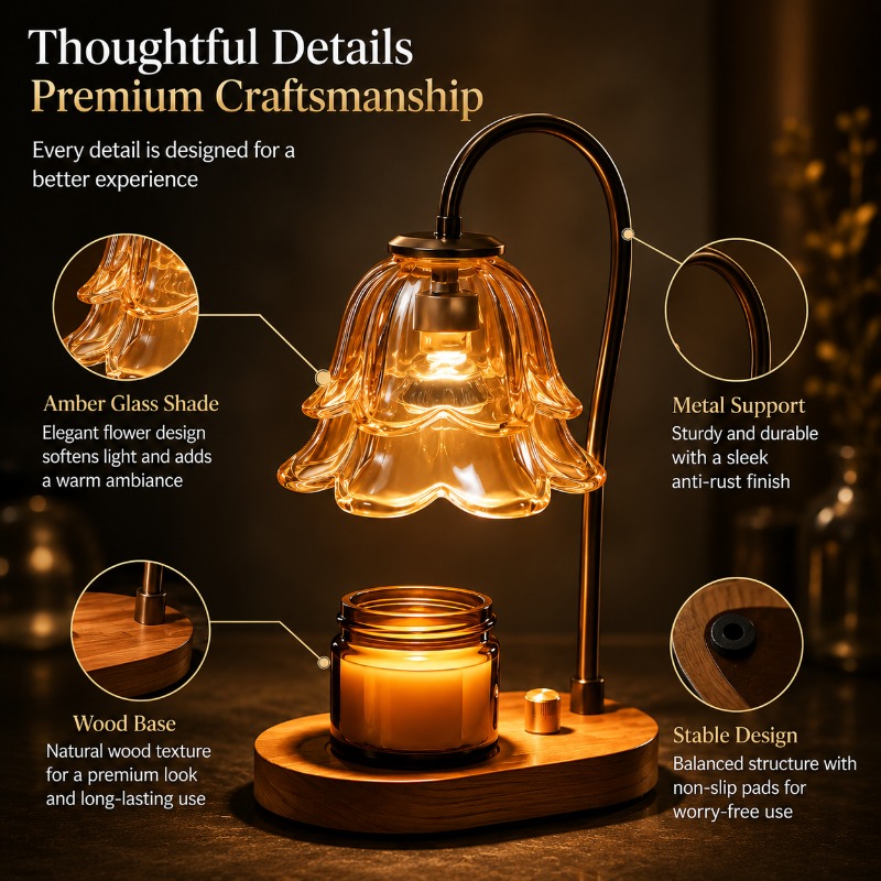 Aromatherapy Lamp  Wax Melting - Home Fragrance In French 리뷰 및 가격
