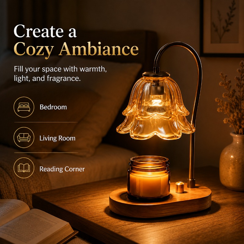 Aromatherapy Lamp  Wax Melting - Home Fragrance In French 리뷰 및 가격
