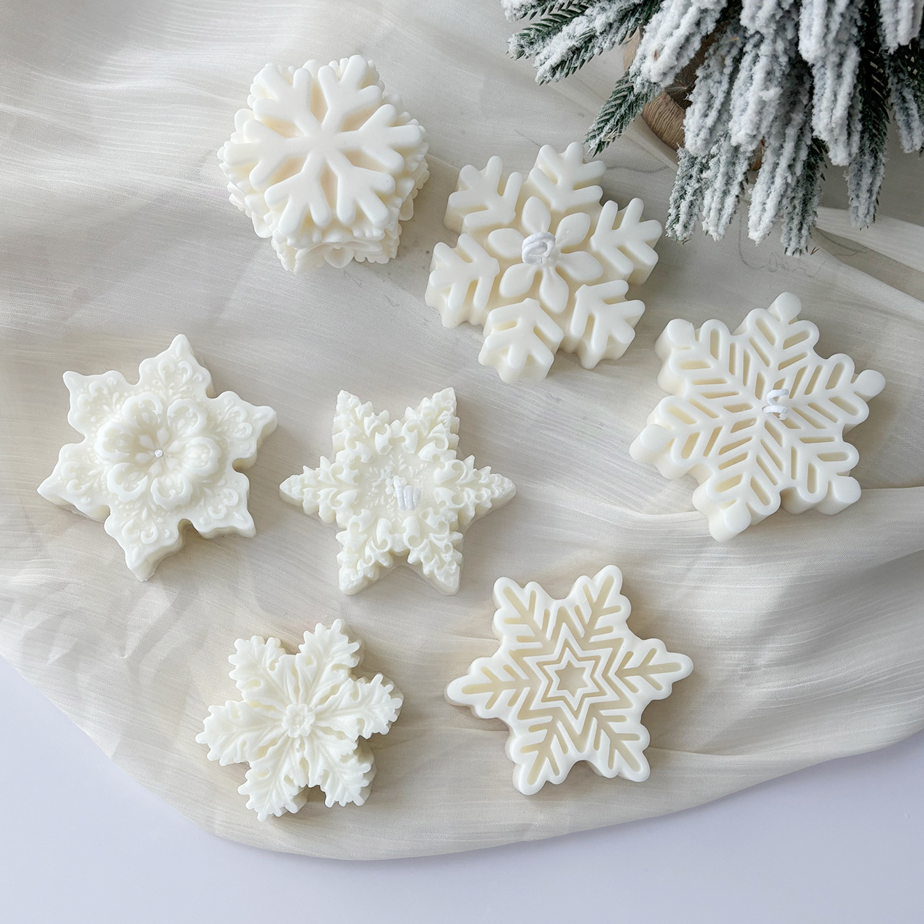 1Pc Christmas Snowflake Scente - Home Fragrance In French 리뷰 및 가격