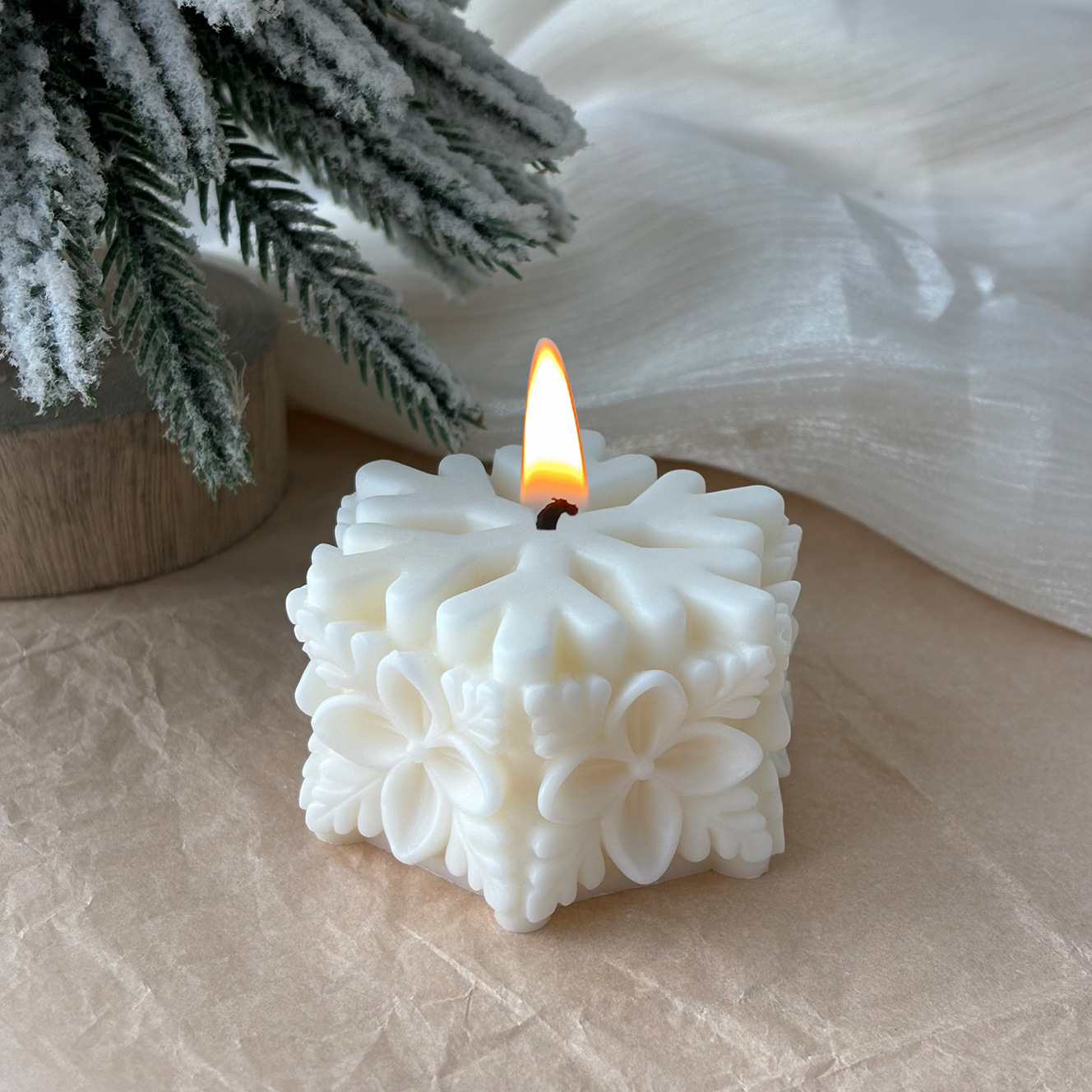 1Pc Christmas Snowflake Scente - Home Fragrance In French 리뷰 및 가격