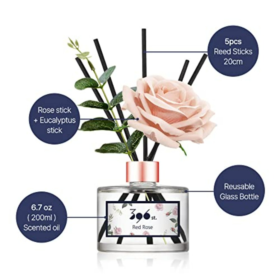 Rose Flower Reed Diffuser,,200 - Home Fragrance Set 리뷰 및 가격