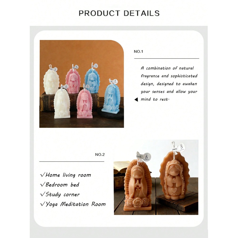 2 Sets Cute Virgin Mary & Pray - Home Fragrance Options 리뷰 및 가격