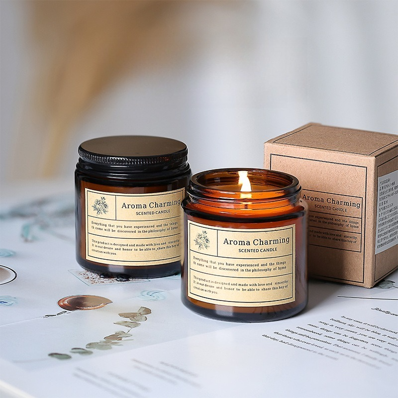 Aromatherapy Soy Candle in Gla - Home Fragrance Options 리뷰 및 가격