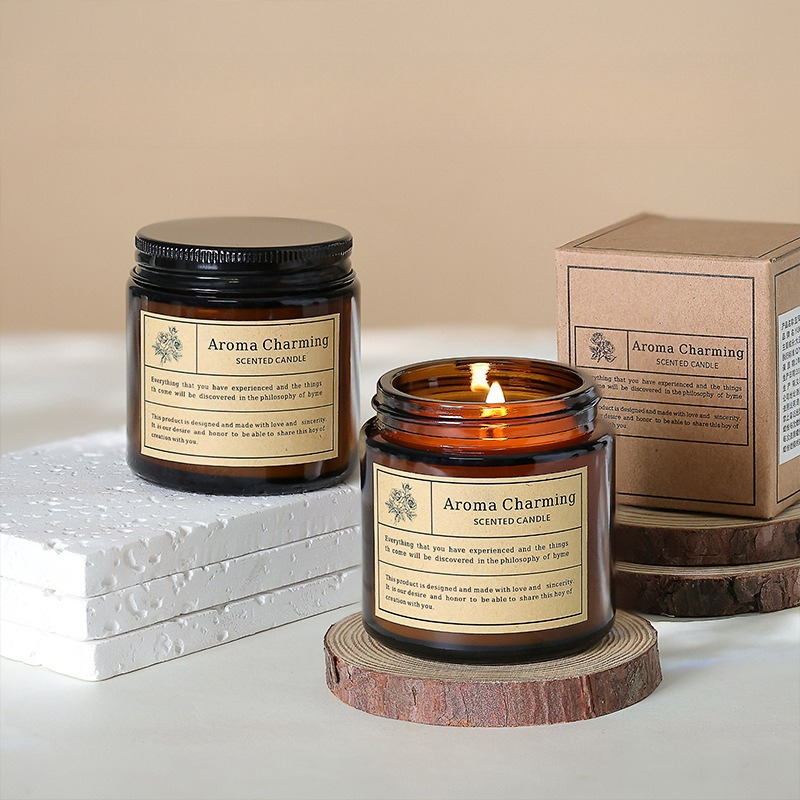 Aromatherapy Soy Candle in Gla - Home Fragrance Options 리뷰 및 가격