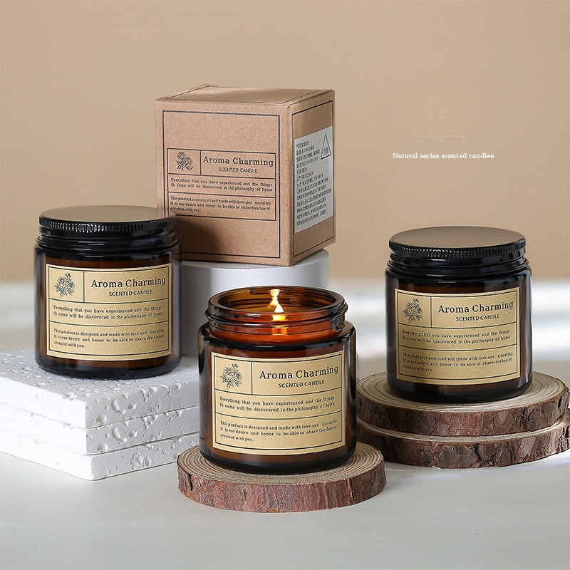 Aromatherapy Soy Candle in Gla - Home Fragrance Options 리뷰 및 가격