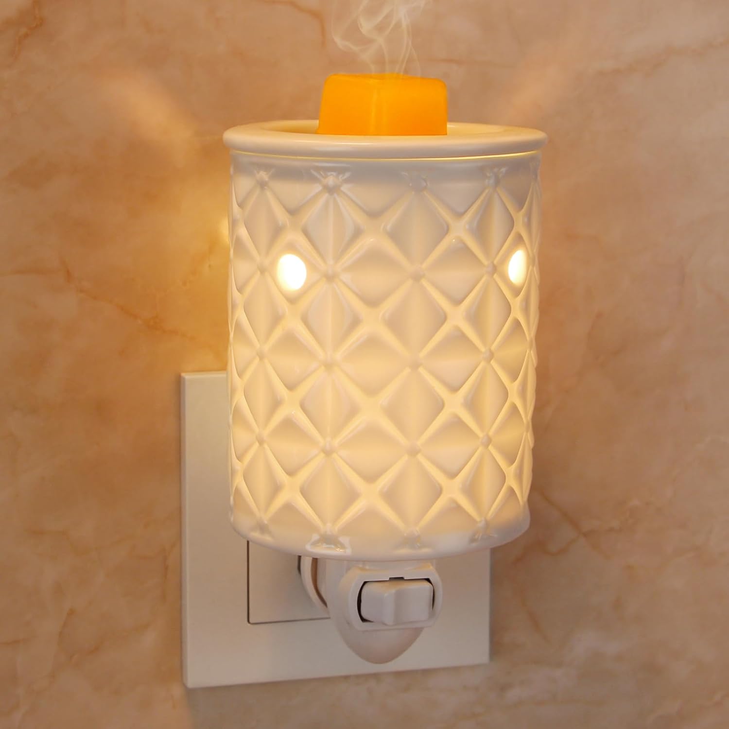 Plug in Wax Melt Warmer, Ceram - Fragrance Home Decor 리뷰 및 가격