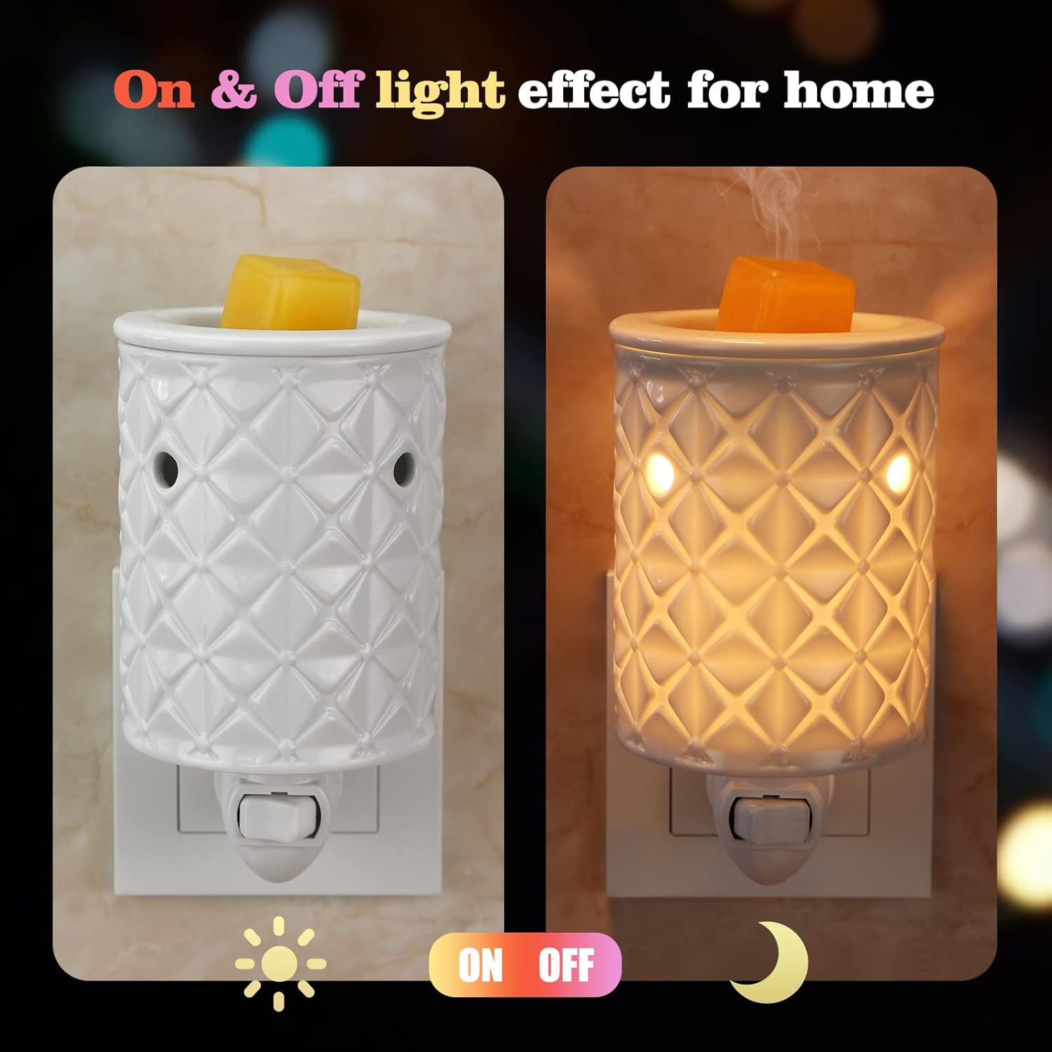 Plug in Wax Melt Warmer, Ceram - Fragrance Home Decor 리뷰 및 가격