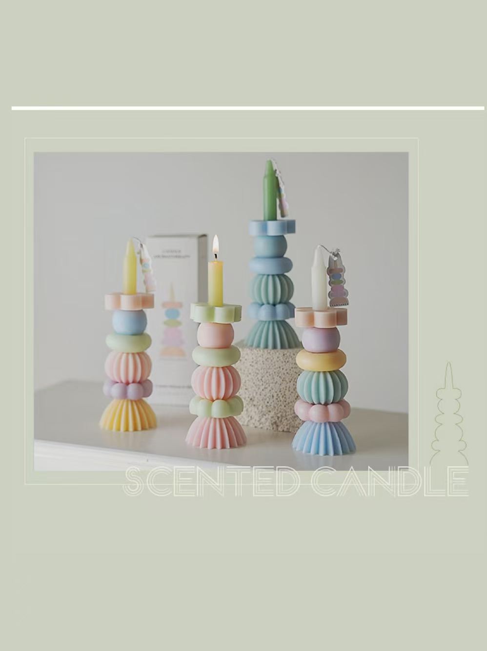 Artisan Geometric Layered Frag - Fragrance Home Decor 리뷰 및 가격